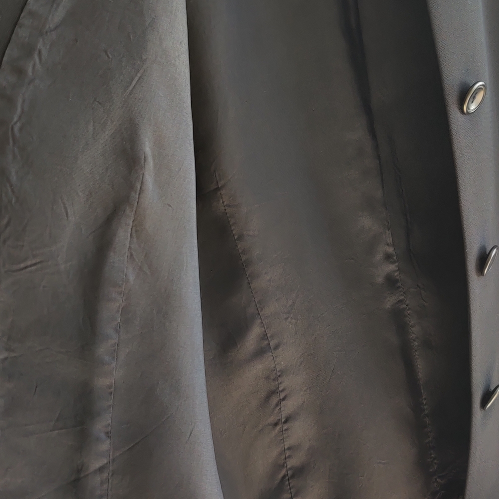 Charter Club Women's Black Jacket Size 6 - Picture 8 of 9